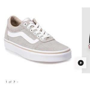 Vans Ward beige sneakers women’s 8